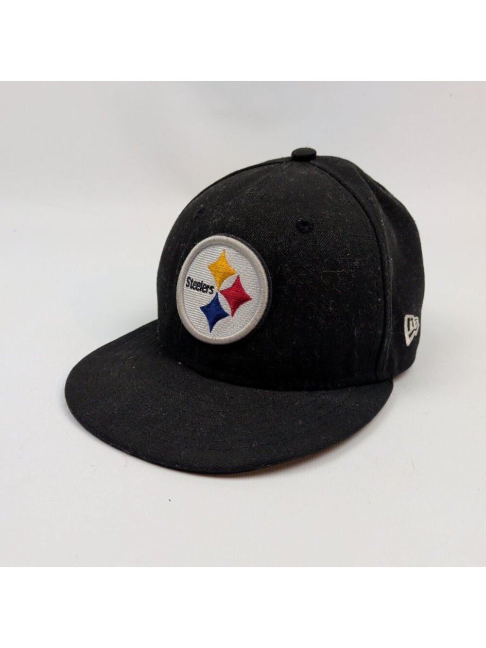 Pittsburgh Steelers Hat Mens 6 3/4 New Era 59fifty NFL Black Football Classic